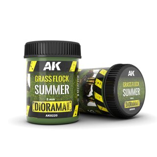 AK Interactive: GRASS FLOCK 2MM SUMMER