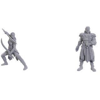 D&D Nolzurs Marvelous Miniatures - Special Edition - Baldurs Gate 3 - Jaheira & Halsin