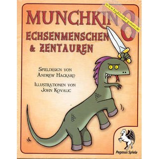 Munchkin 8: Echsenmenschen & Zentauren.